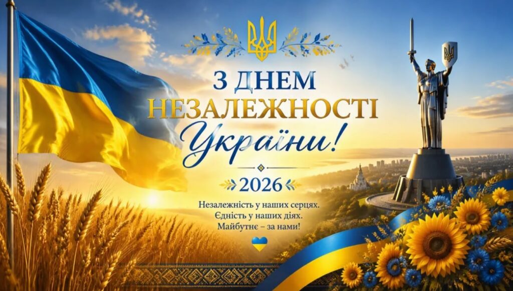 24 серпня Україна відзначає особливий ювілей – 35-ту річницю відновлення своєї Незалежності 24 серпня Україна відзначає особливий ювілей – 35-ту річницю відновлення своєї Незалежності